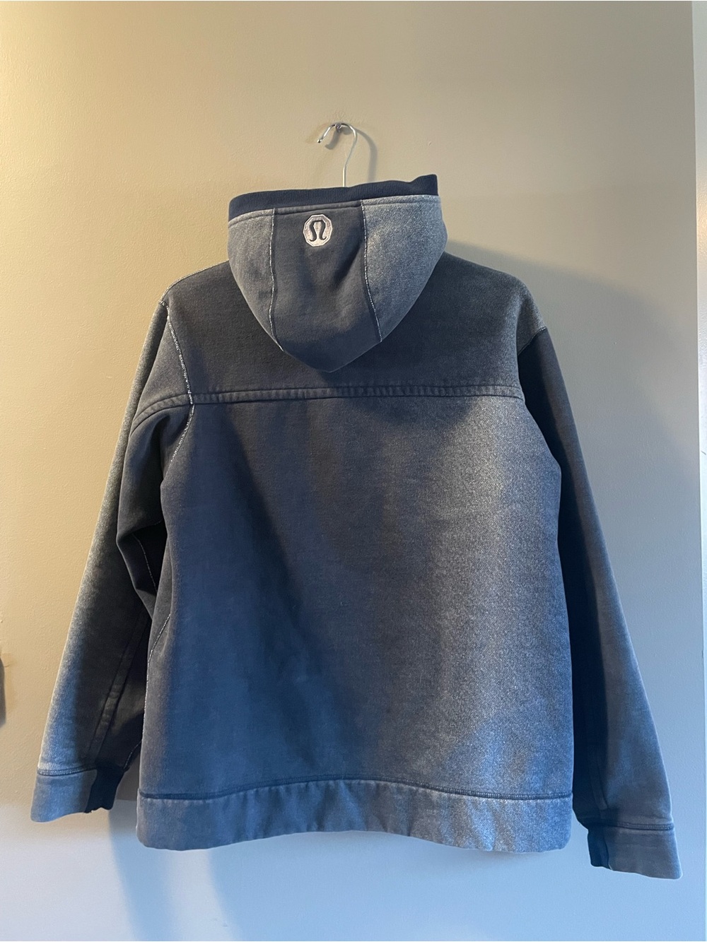 lululemon athletica Men's Charcoal Zip-Up Hoodie